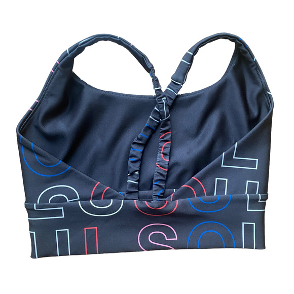 Soulcycle Soul Logo Black High Rise Leggings & Sports Bra Set Medium Multicolor - Picture 5 of 7